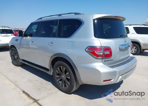2017 Nissan Armada Platinum из США, поврежденный, VIN JN8AY2ND3H9002499
